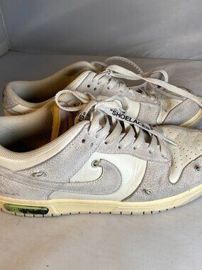 Nike Off-White Cream and silver Sneakers 30-50
